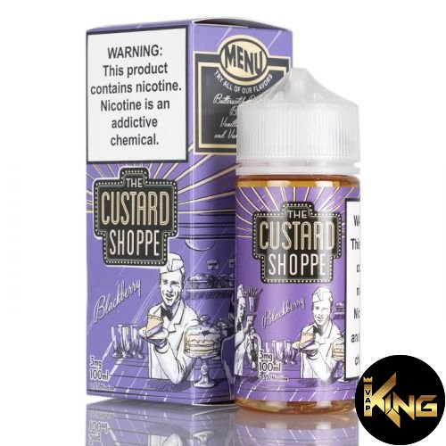 Blackberry-by-the-Custard-Shoppe-100ml.jpg BLACKBERRY BY THE CUSTARD SHOPPE 100ML - Image 1