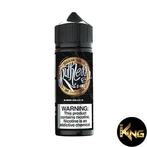 Brazilian-Tobacco-Ruthless-Vapor-120ml.jpg BRAZILIAN TOBACCO RUTHLESS VAPOR 120ML - Image 1