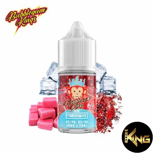 Bubblegum-Kings-Pomegranate-ice.jpg BUBBLEGUM KINGS POMEGRANATE ICE 30ML - Image 1