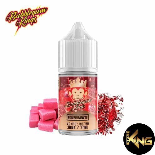 Bubblegum-Kings-Pomegranate.jpg BUBBLEGUM KINGS POMEGRANATE 30ML - Image 1