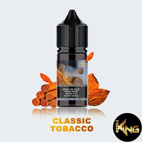 Classic-Tobacco-By-Isgo-Saltnic-30ml-min.jpg CLASSIC TOBACCO BY ISGO SALTNIC 30ML - Image 1