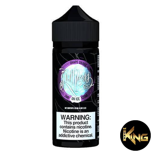 Grape-Drank-On-Ice-Ruthless-Vapor-e-liquid-120ml.jpg GRAPE DRANK ON ICE RUTHLESS VAPOR 120ML - Image 1