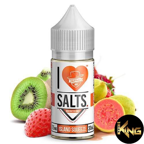 I_Love_SALTS_by_Mad_Hatter_-_30_Island_Squeeze_Promo_600x-min.jpg ISLAND SQUEEZE - I LOVE SALTS - MAD HATTER JUICE - 30ML - Image 1