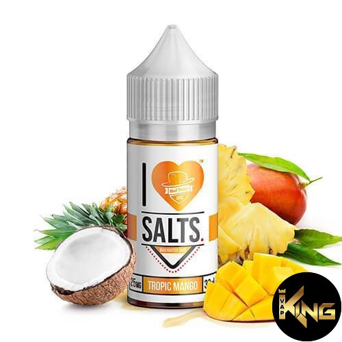 I_Love_Salts_-_30_Tropic_Mango_600x-min.jpg TROPIC MANGO - I LOVE SALTS - MAD HATTER JUICE - 30ML - Image 1