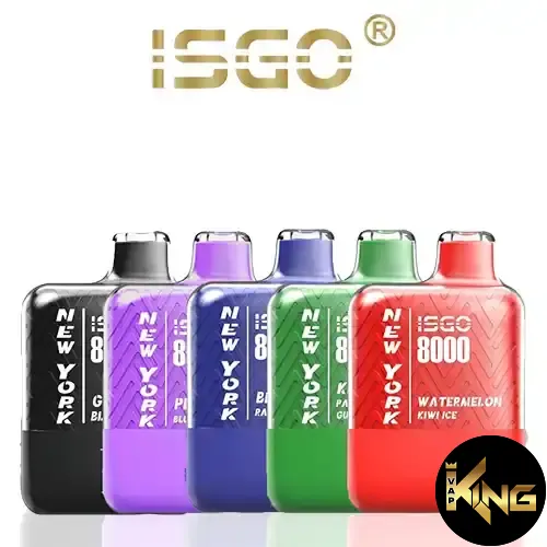 Isgo-New-York-8000-Puffs-Disposable-Vape-In-Dubai.webp ISGO NEW YORK 8000 PUFFS DISPOSABLE - Image 1