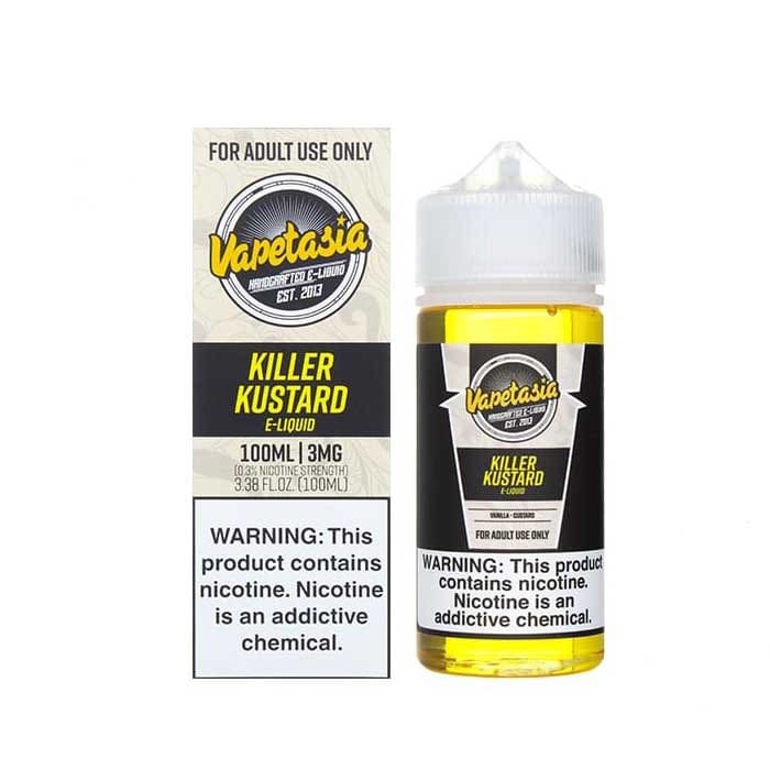 KILLER-KUSTARD-BY-VAPETASIA-100ML.jpg KILLER KUSTARD BY VAPETASIA 100ML - Image 1