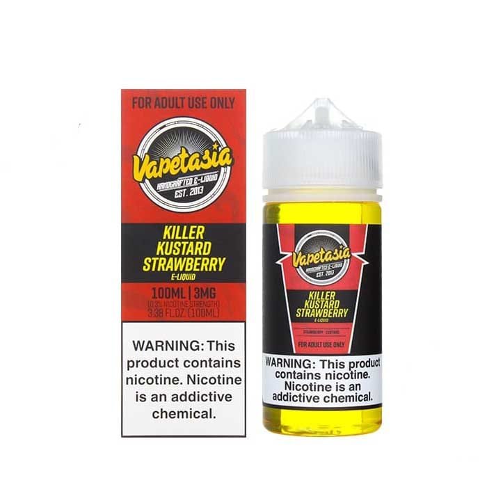 KILLER-KUSTARD-STRAWBERRY-BY-VAPETASIA-100ML.jpg KILLER KUSTARD STRAWBERRY BY VAPETASIA 100ML - Image 1