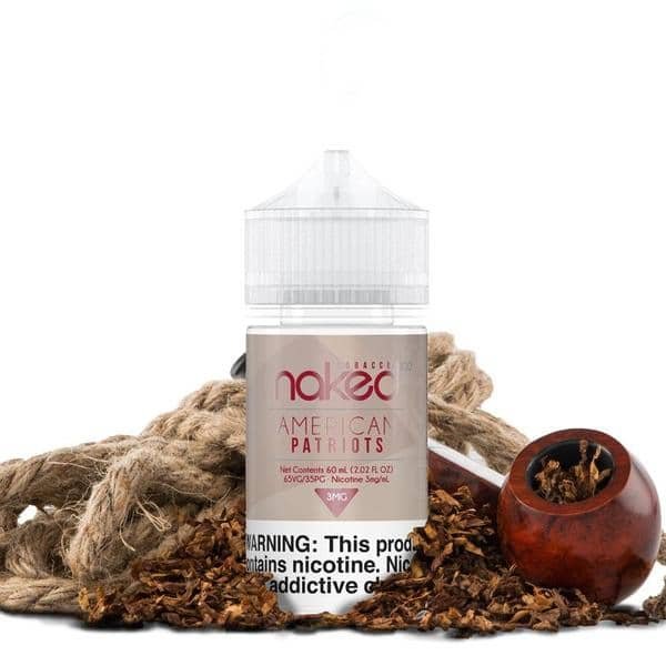 Naked-100-Tobacco-American-Patriots-60ml_600x.jpg AMERICAN PATRIOTS - NAKED 100 TOBACCO - 60ML - Image 1