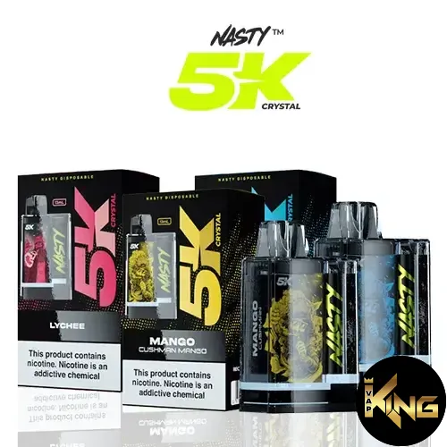 Nasty-Crystal-5K-Disposable-In-Dubai.webp NASTY 5K CRYSTAL DISPOSABLE - Image 1