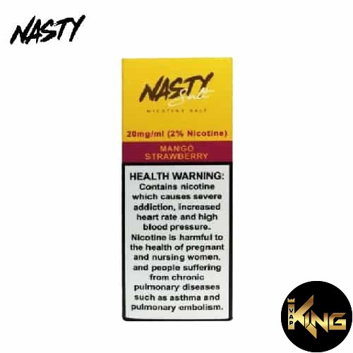 Nasty-Saltnic-30ml-Mango-Strawberry-20Mg.jpg NASTY SALTNIC MANGO STRAWBERRY 30ML 20MG - Image 1
