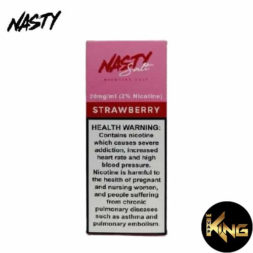 Nasty-Saltnic-30ml-Strawberry-20Mg.jpg NASTY SALTNIC STRAWBERRY 30ML 20MG - Image 1