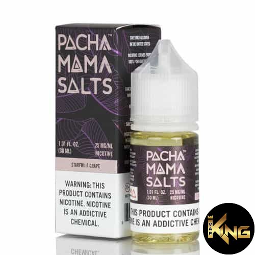 PACHAMAMA-SALTS-STARFRUIT-GRAPE-30ML.jpg PACHAMAMA SALTS STARFRUIT GRAPE 30ML - Image 1