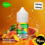 VOZOL SALTNIC PEACH MANGO WATERMELON 30ML - Image 2