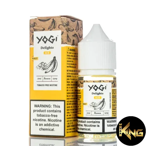 YOGI-DELIGHTS-SALTS-BANANA-ICE-30ML-1.webp YOGI DELIGHTS SALTS BANANA ICE 30ML - Image 1