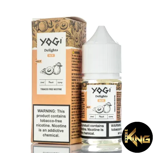 YOGI-DELIGHTS-SALTS-PEACH-ICE-30ML.webp YOGI DELIGHTS SALTS PEACH ICE 30ML - Image 1