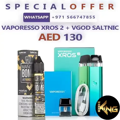 buy-vape-dubai-special-offer-xros-2-with-vgod-saltnic-30ML.webp VAPORESSO XROS 2 WITH VGOD SALTNIC 30ML OFFER - Image 1